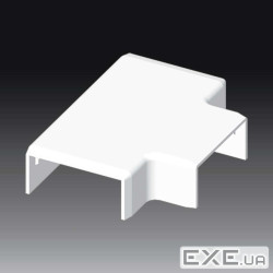 Трійник для LHD 50x20, LHD 50x20/1, LHD 50x20/2 білого кольору, Серія LHD, ПВХ (8994_HB)