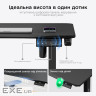 Комп"ютерний стіл Anda Seat Xtreme E Black (AD-D-DD1-1600-06-B)