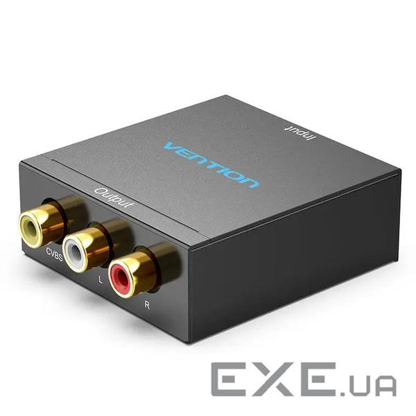 Перехідник Vention AV (RCA) - HDMI, v1.4, 1080p (AEFB0)