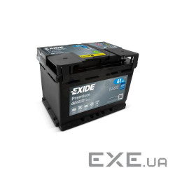 Акумулятор автомобільний EXIDE PREMIUM 61A (EA612)