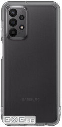 Чохол до мобільного телефона Samsung Soft Clear Cover Galaxy A23 (A235) Black (EF-QA235TBEGRU)