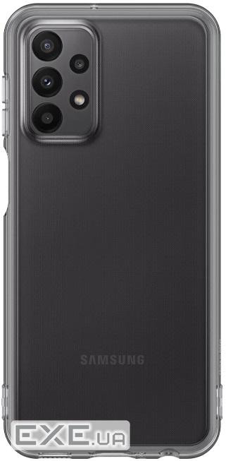 Чохол до мобільного телефона Samsung Soft Clear Cover Galaxy A23 (A235) Black (EF-QA235TBEGRU)