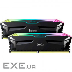 Модуль пам'яті LEXAR Ares RGB Black DDR4 3600MHz 32GB Kit 2x16GB (LD4BU016G-R3600GDLA)