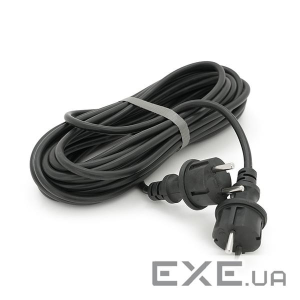 Кабель з двома литими вилками для підключення генератора, подовжувач 10 м ГОСТ 2 (С8-02х1,5-10-JJ) 1,5-10-JJ)