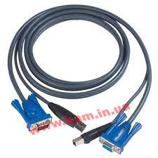 1.8 m cable / cable, monitor + USB (keyboard + mouse) => monitor + USB (keyboard + mouse), (PC: (2L-5002U)