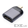Перехідник Type-C Male to DP 1.4 8K60Hz compact Vinga (VCPATCDP4C)