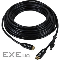 Кабель HDMI, Cypress CBL-FH510-015, Активний Оптичний, 8K, 15M, Чорний