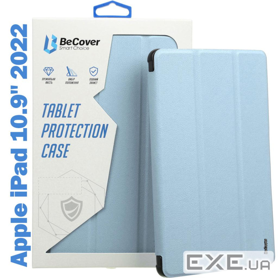 Чохол до планшета BeCover Tri Fold Soft TPU mount Apple Pencil Apple iPad 10.9" 2022/24/11" (708464)