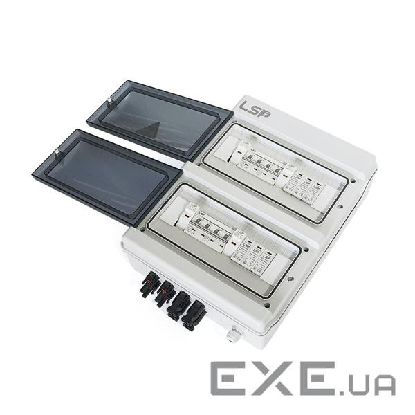 Комплект захисту V-TAC SLP-PV1000-S-2 / 2 1000V 16A (381 x 365 x 118)