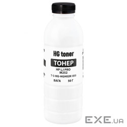 Тонер HP CLJ Pro M252 50г, black HG (TSM-HGH02K-050)