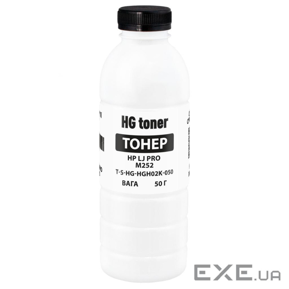 Тонер HP CLJ Pro M252 50г, black HG (TSM-HGH02K-050)