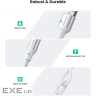 Дата кабель USB 2.0 AM to USB-C 0.5m 3A US288 white Ugreen (60130)
