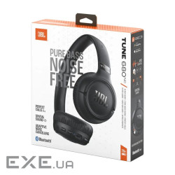 Наушники беспроводные Tune 680NC Black (JBLT680NCBLK)