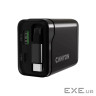Зарядний пристрій Canyon 1xUSB-C PD65W + 1xUSB QC3.0 + cable USB-C to USB-C black (CNS-CURC65ACB)