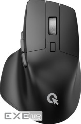 Миша OFFICEPRO M395B Silent Click Ergonomic Wireless Black