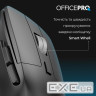 Миша OFFICEPRO M395B Silent Click Ergonomic Wireless Black