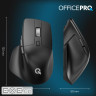 Миша OFFICEPRO M395B Silent Click Ergonomic Wireless Black