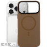 Чохол до мобільного телефона BeCover FIBRA ArcLine MagSafe Apple iPhone 17 Pro Brown (715383)