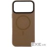 Чохол до мобільного телефона BeCover FIBRA ArcLine MagSafe Apple iPhone 17 Pro Brown (715383)