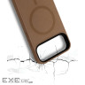 Чохол до мобільного телефона BeCover FIBRA ArcLine MagSafe Apple iPhone 17 Pro Brown (715383)