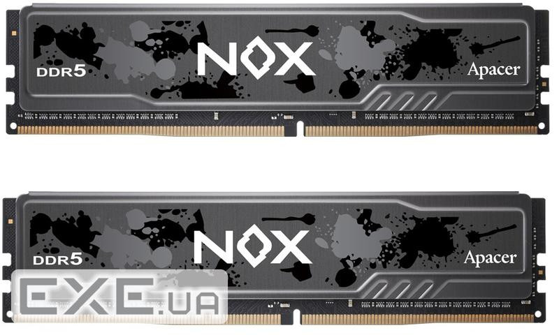 Модуль пам'яті DDR5 2x16GB/5200 Apacer NOX (AH5U32G52C522MBAA-2)