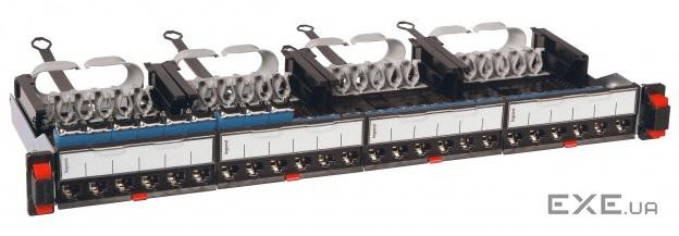 Патч-панель Legrand LSC3 19" 1U, 24 порти, 6 FTP в зборі (033761) (033761)