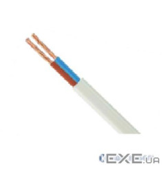 Кабель Одескабель ШВВПн 2х0,75 ціна за метр (бух.400м) білий (8202 400м)