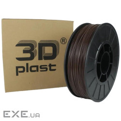 Пластик для 3D-принтера 3Dplast PLA 1.75мм, 0.85кг, brown (3DPLA17508BRN)