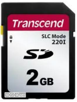 TS2GSDC220I - Transcend 2GB Industrial SD Card, SLC mode, Wide Temp