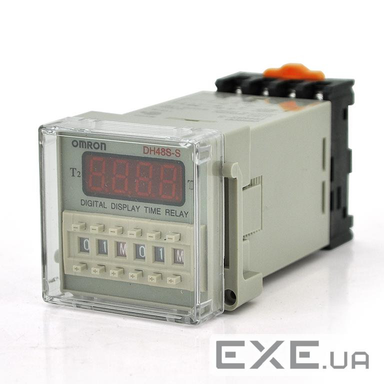 Реле часу Omron DH48S-S з індикацією затримки часу, 24 VDC , 24 VDC