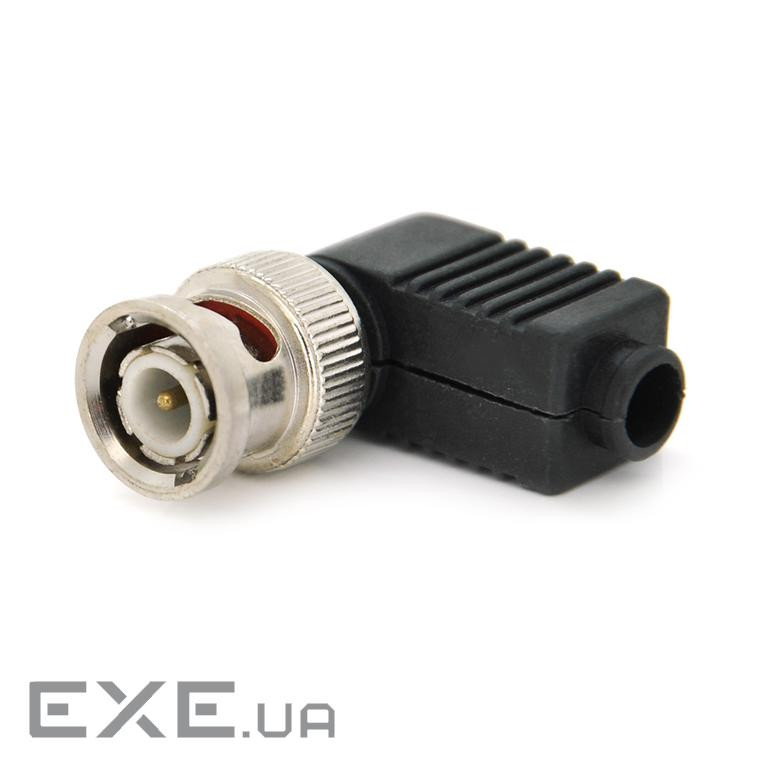 Роз&apos,єм BNC-M-кутовий, пластиковий кожух та гвинт для фіксації кабеля