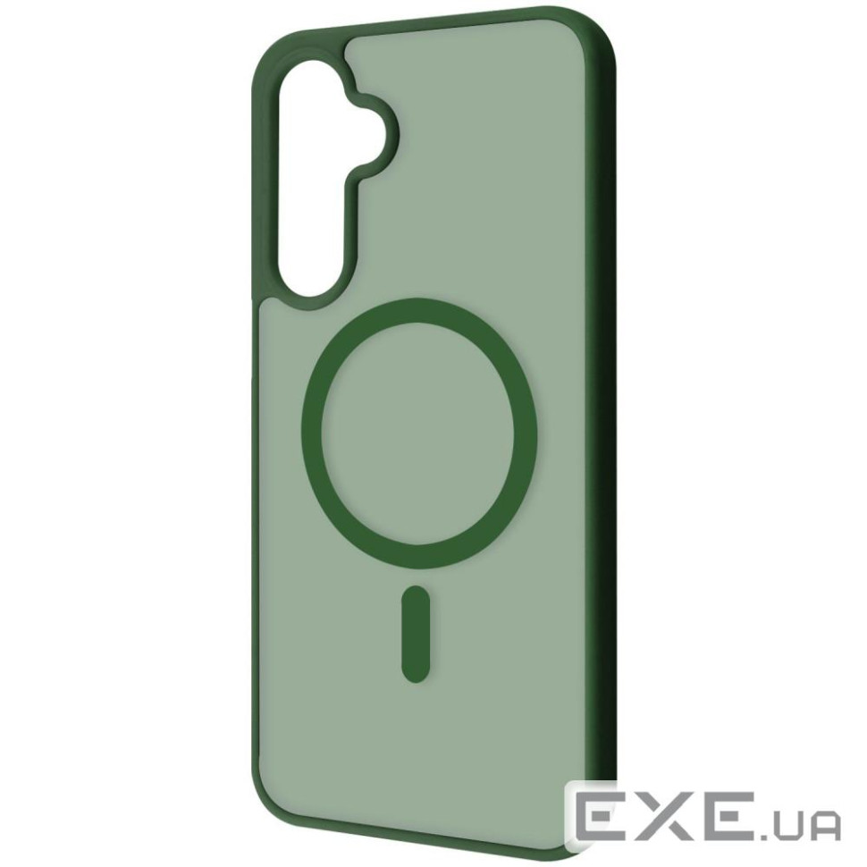 Чехол WAVE Matte Color Case with Magnetic Ring Samsung Galaxy A37 green (67340)