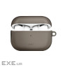 Чохол для навушників Uniq Glase AirPods Pro 2 gen Glossy Smoke (8886463683590)
