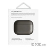 Чохол для навушників Uniq Glase AirPods Pro 2 gen Glossy Smoke (8886463683590)