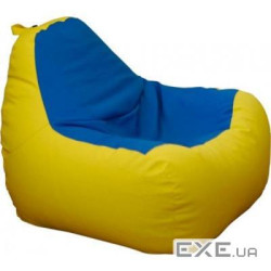 Крісло-мішок Примтекс плюс кресло-груша Simba H-2240/H-2227 S Yellow-Blue