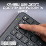 LOGITECH Signature Slim Wireless Keyboard K950 - GRAPHITE - US INT"L - 2.4GHZ/BT - N/A (920-012465)
