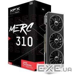 Відеокарта XFX Speedster MERC 310 Radeon RX 7900 XTX Black Edition (RX-79XMERCB9)