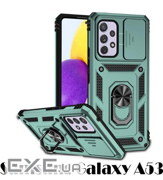 Чохол-накладка BeCover Military для Samsung Galaxy A53 SM-A536 Dark Green (707380)