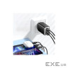 Зарядний пристрій Essager 2xUSB-C + 1xUSB PD67W QC4.0 FCP GaN black (ECT67W-LJB01-Z)