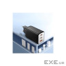 Зарядний пристрій Essager 2xUSB-C + 1xUSB PD67W QC4.0 FCP GaN black (ECT67W-LJB01-Z)