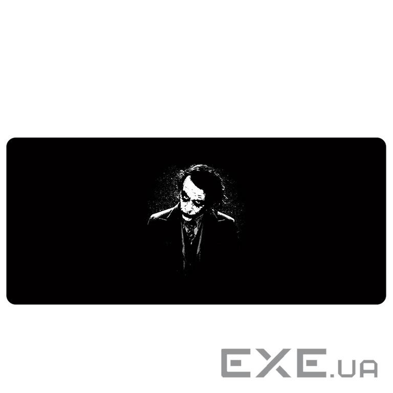 Коврик 300*800 тканинний Джокер з боковою прошивкою, товщина 3 мм, Black, Пакет (BM09)