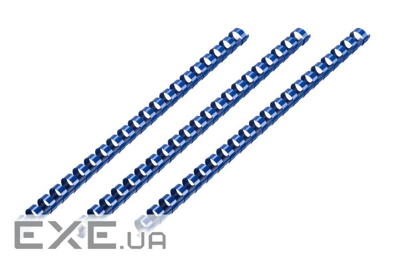 Пружина для палітурки 2E пл. 14мм (100 шт.) сині (2E-PL16-100CY)