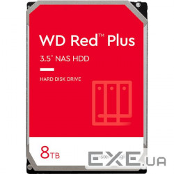 Жорсткий диск WD Red Plus 8TB (WD80EFPX)