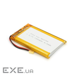 Літій-полімерний акумулятор 5*37*59mm (Li-ion 3.7В 1200мА&middot,год) (503759) ) (503759)