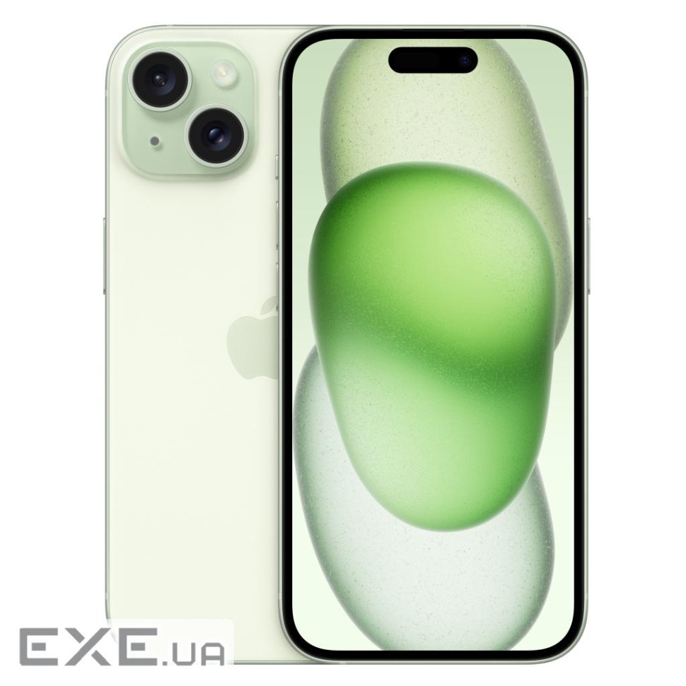 Мобільний телефон Apple iPhone 15 128Gb Green (REF A+) BREEZY (2QMTP53)