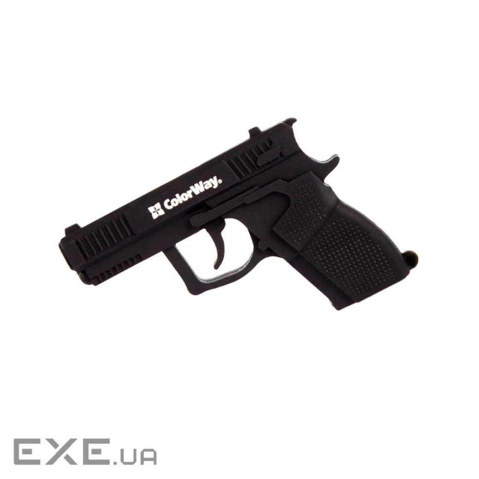 Флеш накопичувач USB 32Gb ColorWay "Pistol", Black, USB 3.0 (CW-USBPL32)