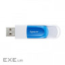 Nakopichuvach Apacer 32GB USB 2.0 AH23A Blue/ White (AP32GAH23AW-1)