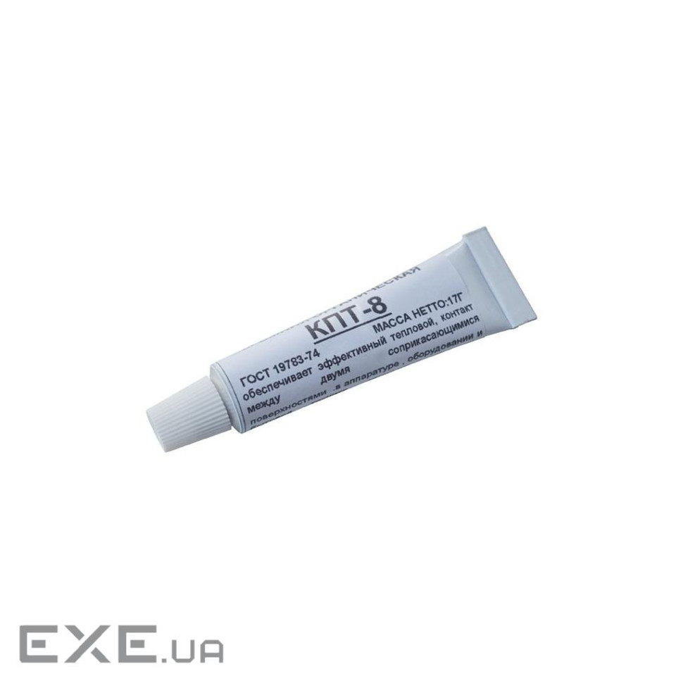Термопаста AHK КПТ-8, кремнійорганічна, 17г, 0,65-1Вт/м*К, -60+180С (70263125)