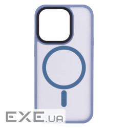Чохол 2Е Basic для Apple iPhone 15 Pro , Soft Touch MagSafe Cover, Light Blue (2E-IPH-15PR-OCLS-LB)