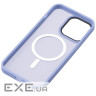 Чохол 2Е Basic для Apple iPhone 15 Pro , Soft Touch MagSafe Cover, Light Blue (2E-IPH-15PR-OCLS-LB)